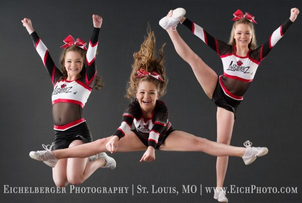 St. St. Louis Marquette High School, Lafayette High School - Cheer Legendz cheer senior pictures